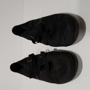 Arche Black Nubuck/ Leather Shoes